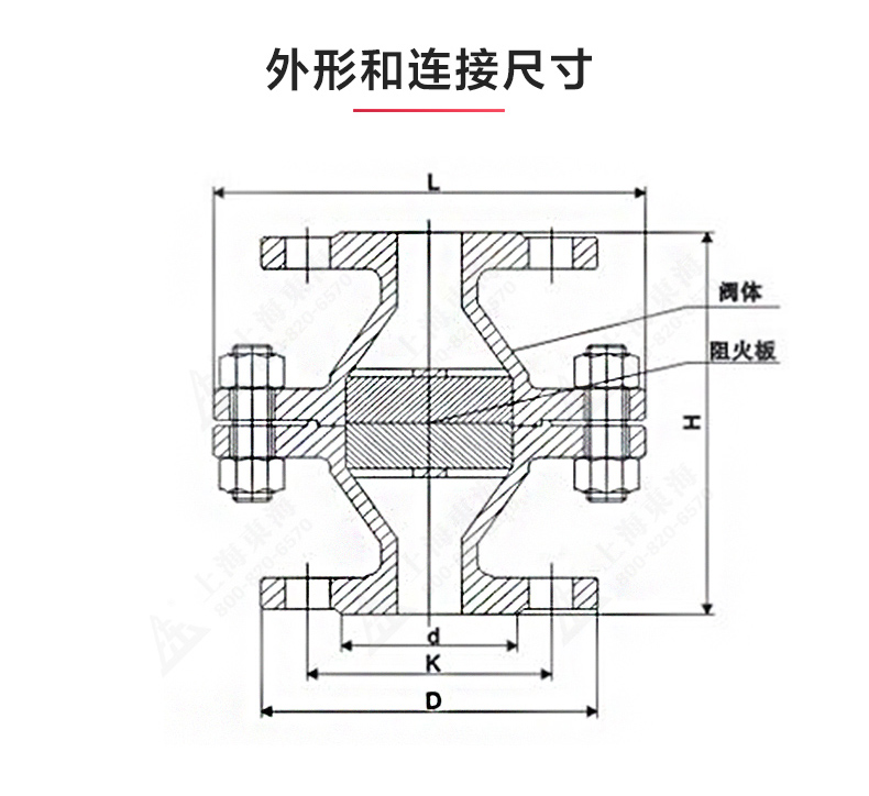 GZW-1不锈钢管道阻火器_完美平台_完美（中国）一站式服务平台结构图.jpg
