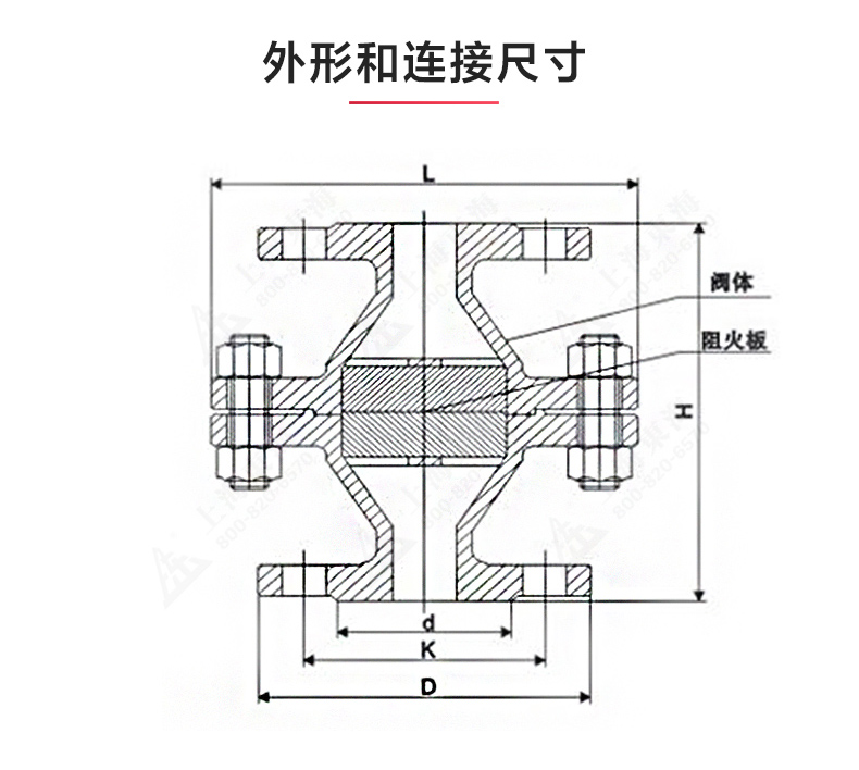GZW-1铸钢管道阻火器_完美平台_完美（中国）一站式服务平台结构图.jpg